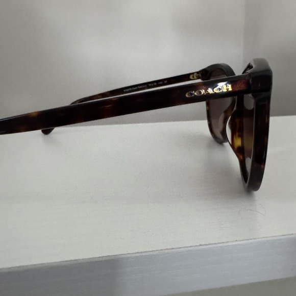 Coach Tortoise Shell Sunglasses - Picture 3 of 4